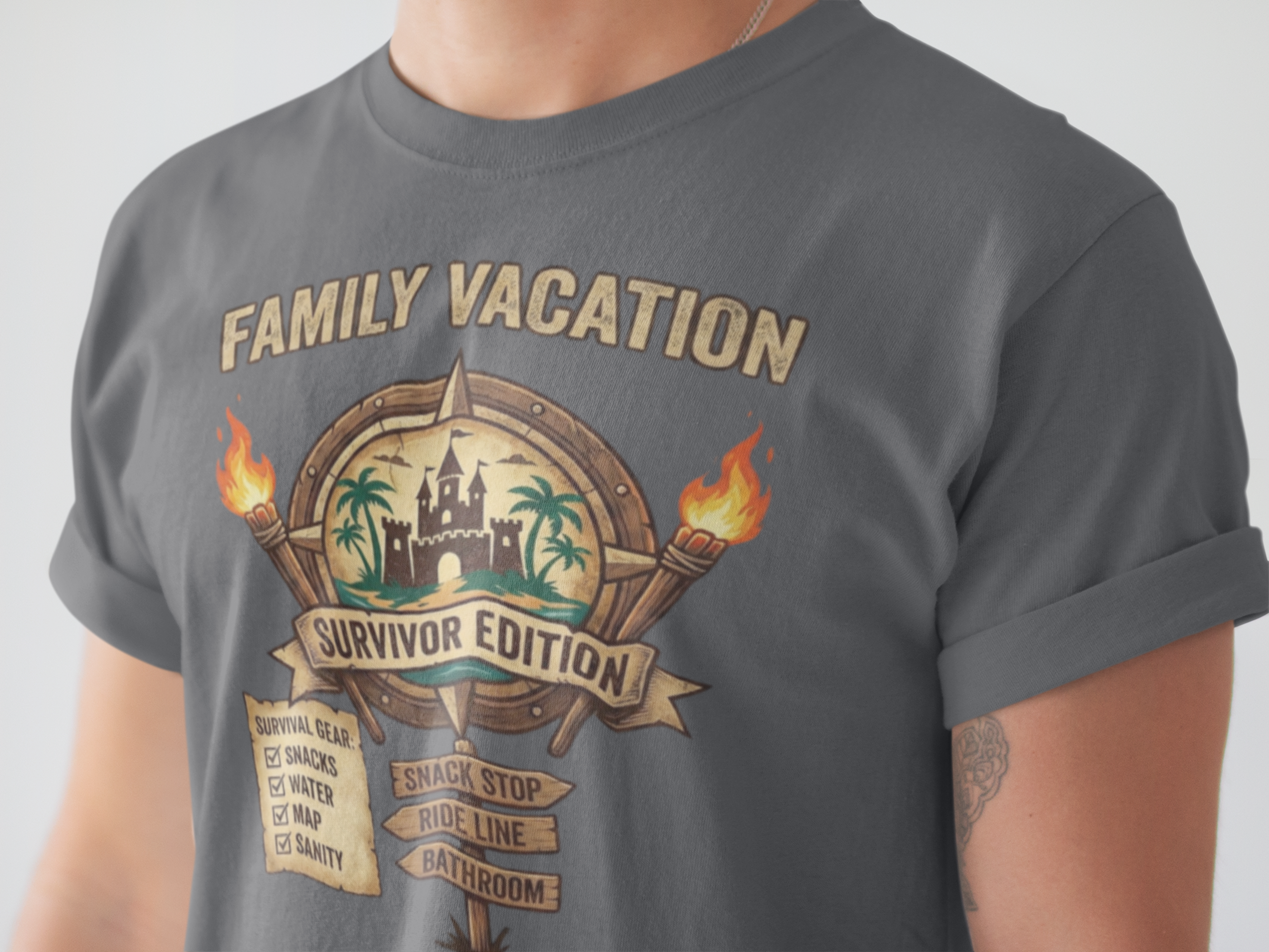 Family Vacation Survivor Tee