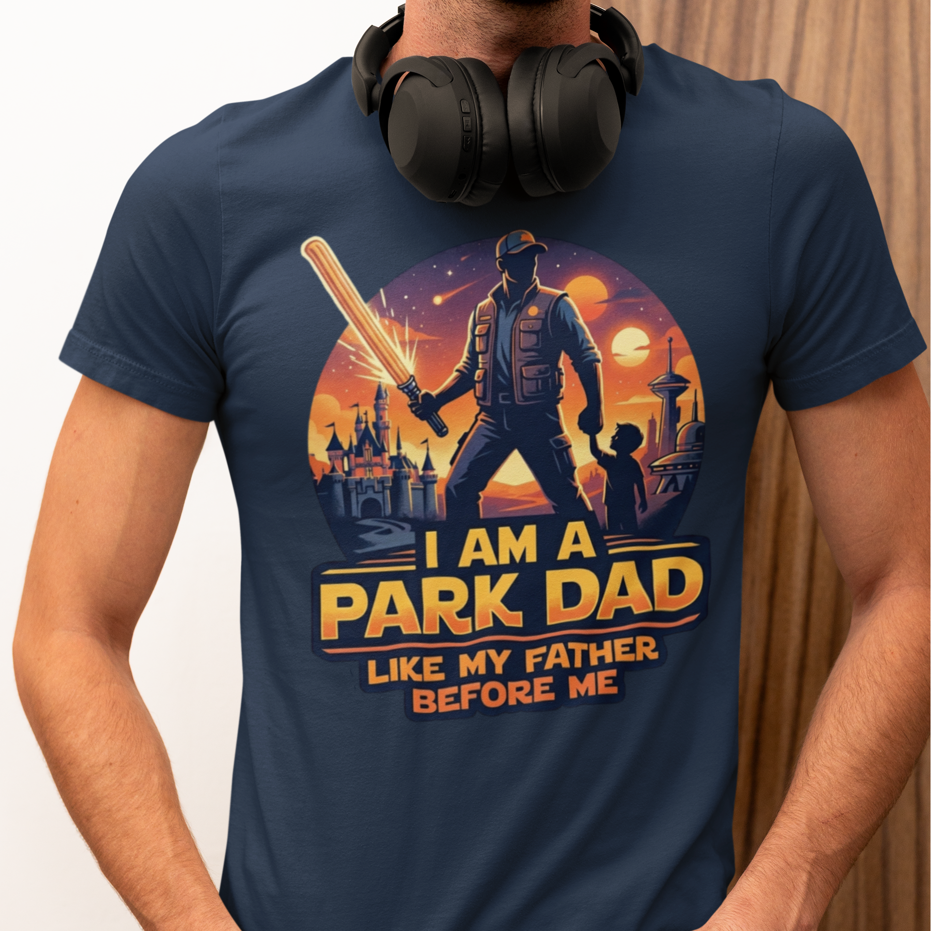 Park Dad Like My Father Before Me Tee