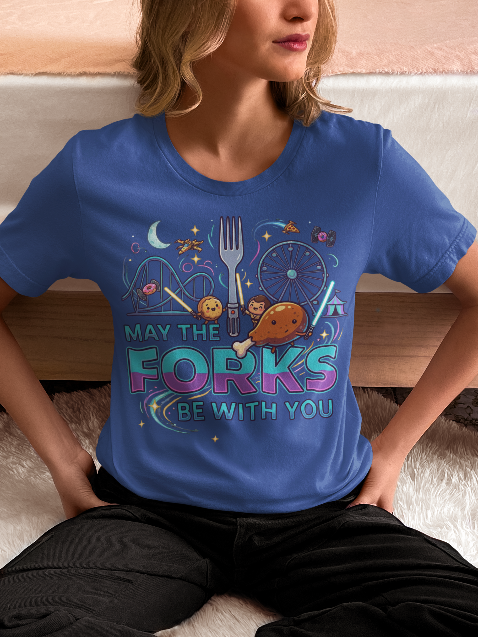 May the Forks Be With You Tee