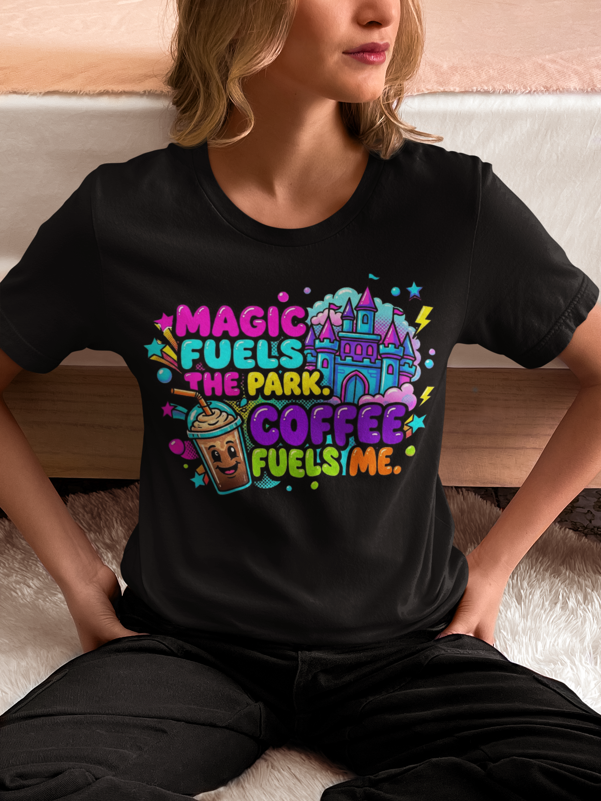 Magic Fuels the Park. Coffee Fuels Me. Tee
