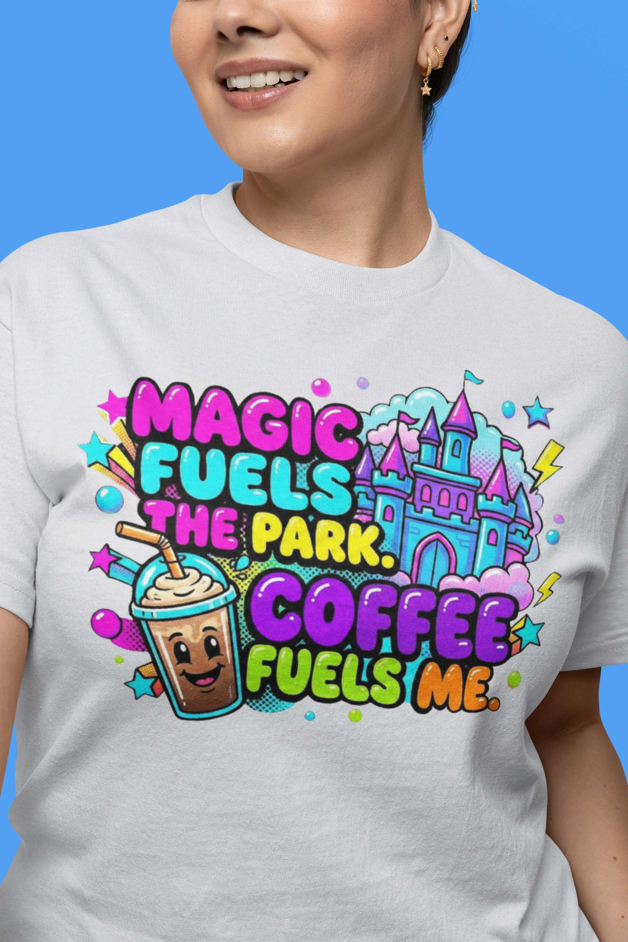 Magic Fuels the Park. Coffee Fuels Me. Tee