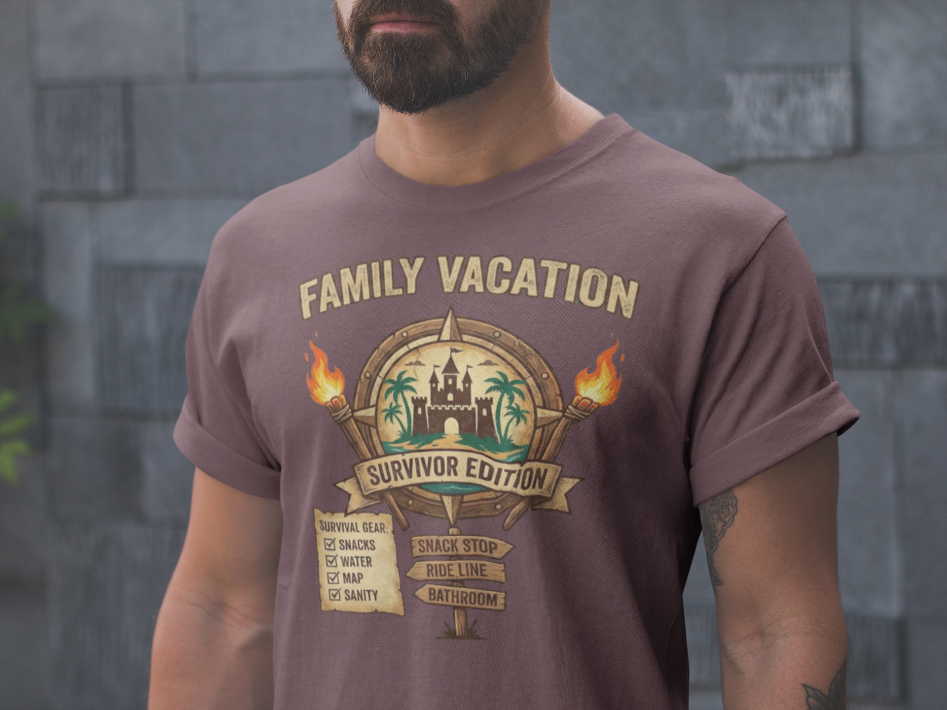 Family Vacation Survivor Tee