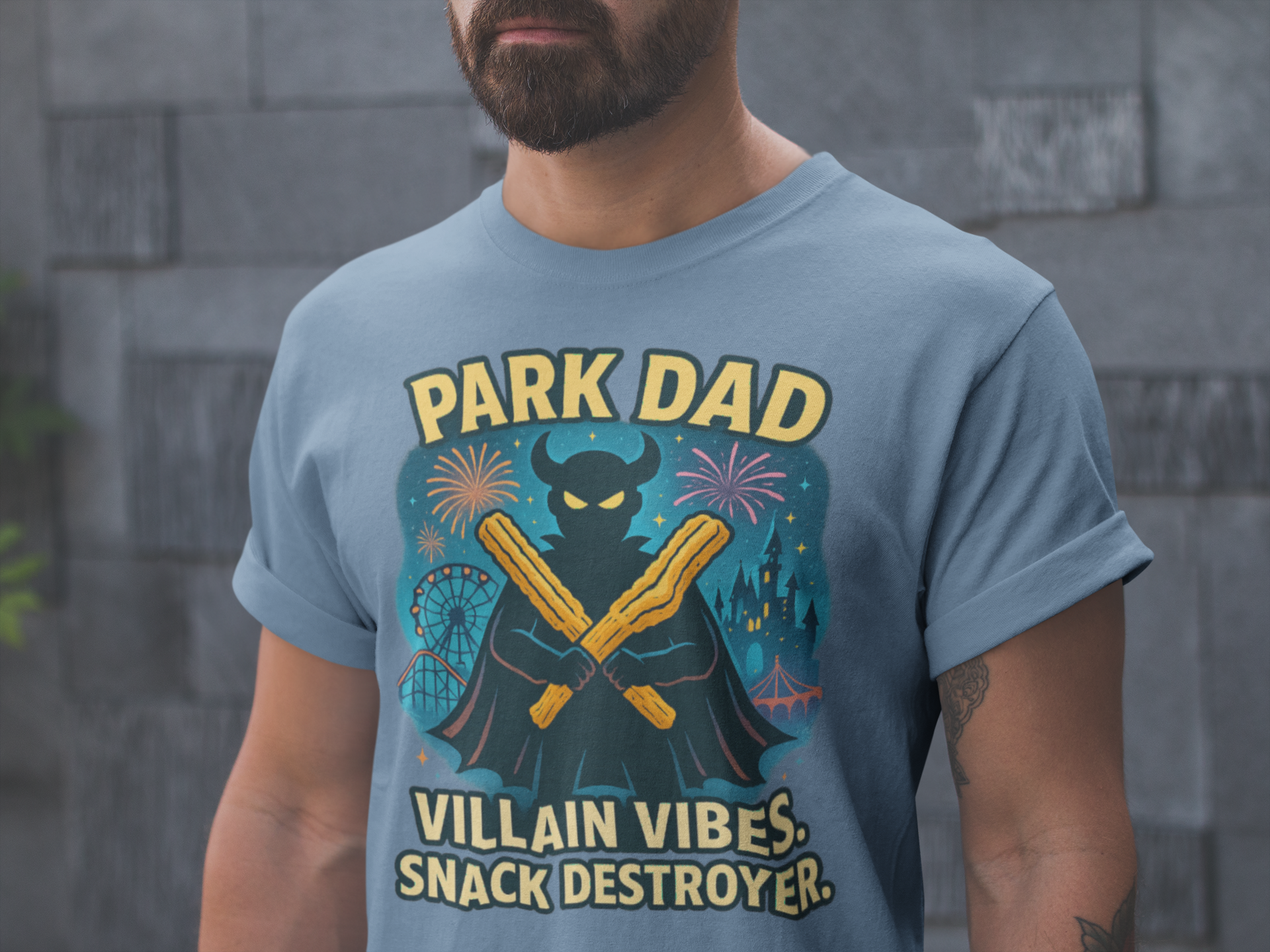Villain Vibes. Snack Destroyer. Tee