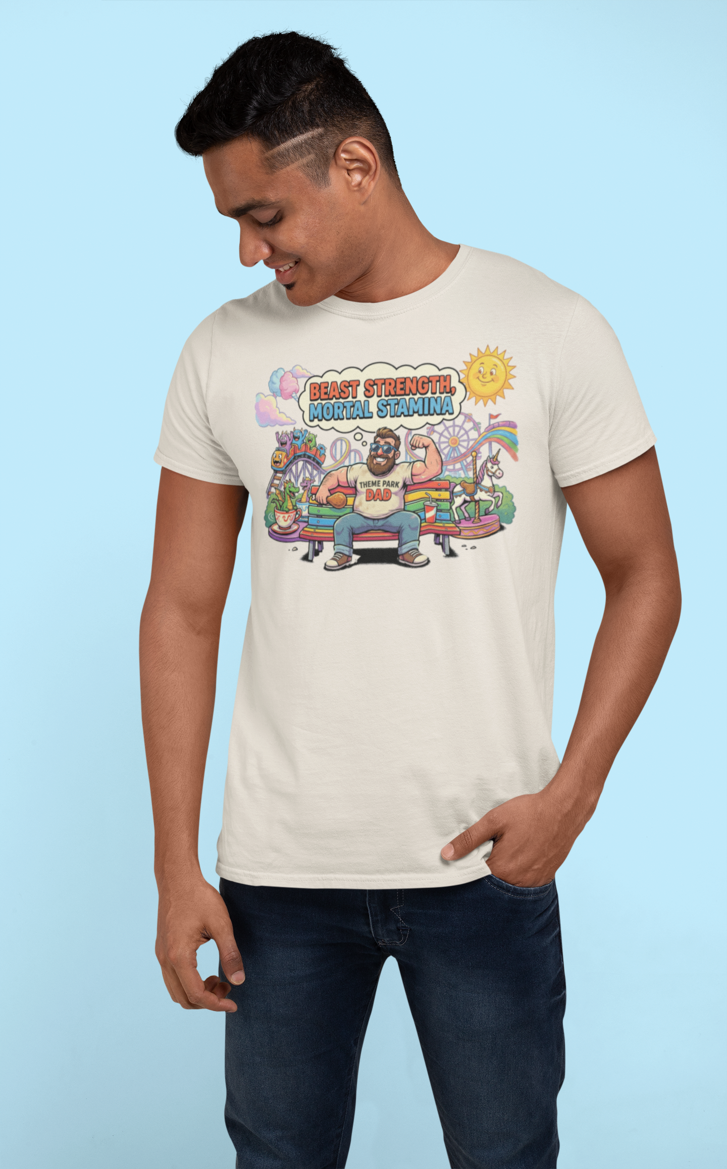 Beast Strength. Mortal Stamina. Tee