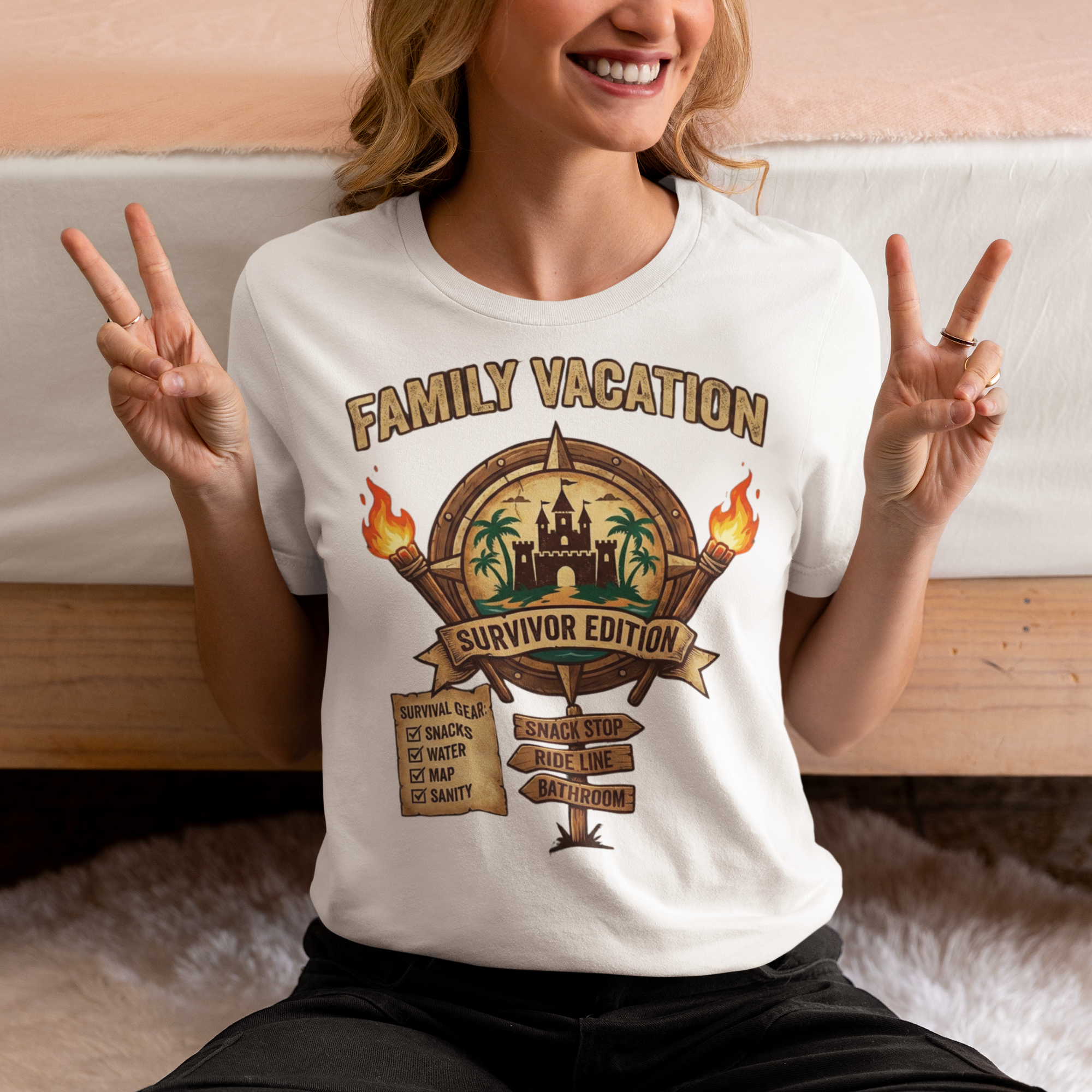 Family Vacation Survivor Tee
