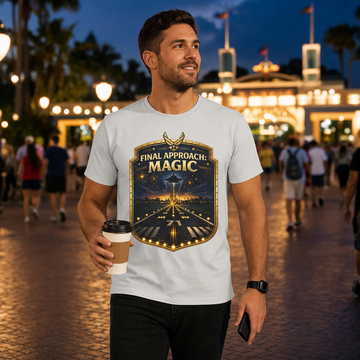 Final Approach Magic Air Force Theme Park T-Shirt