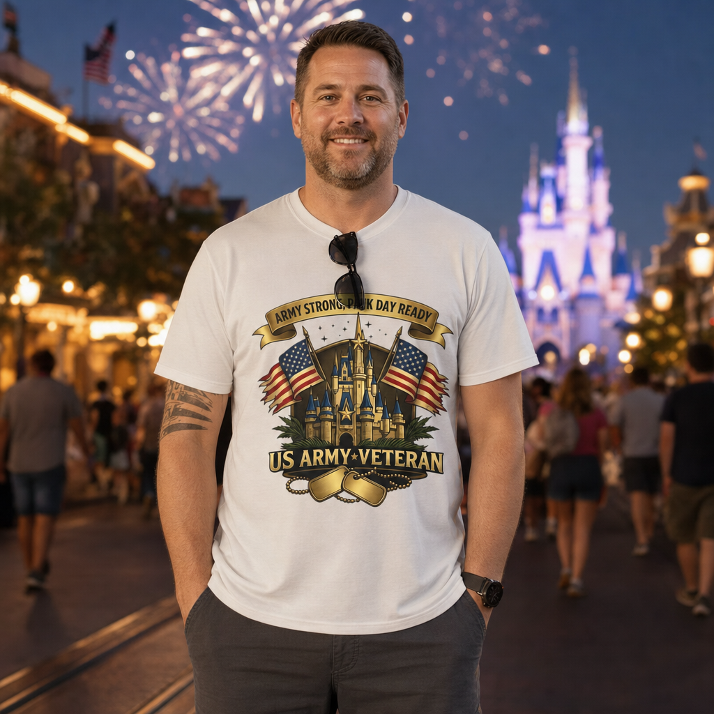 Army Strong Park Day Ready Veteran Shirt