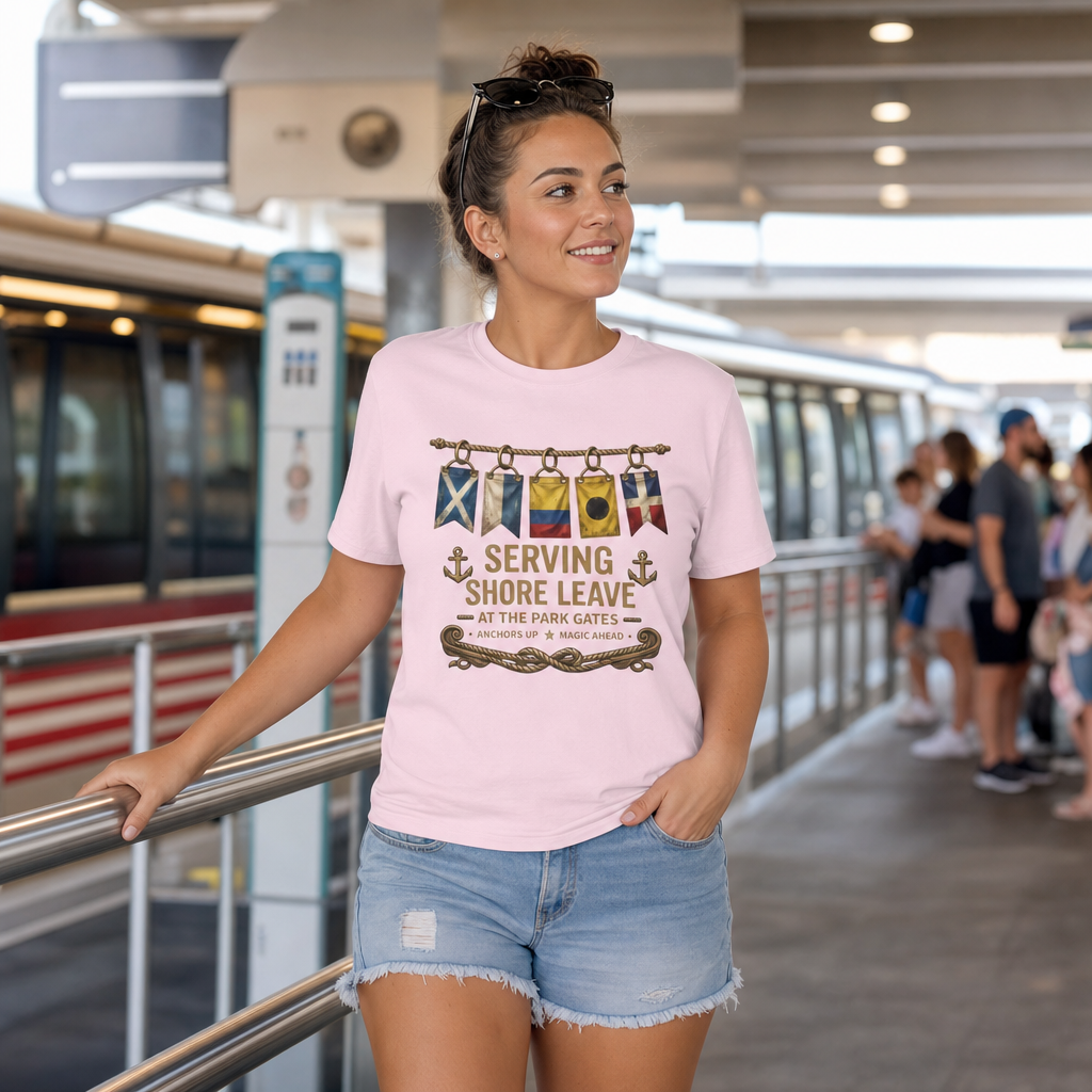 Serving Shore Leave Navy Park Shirt
