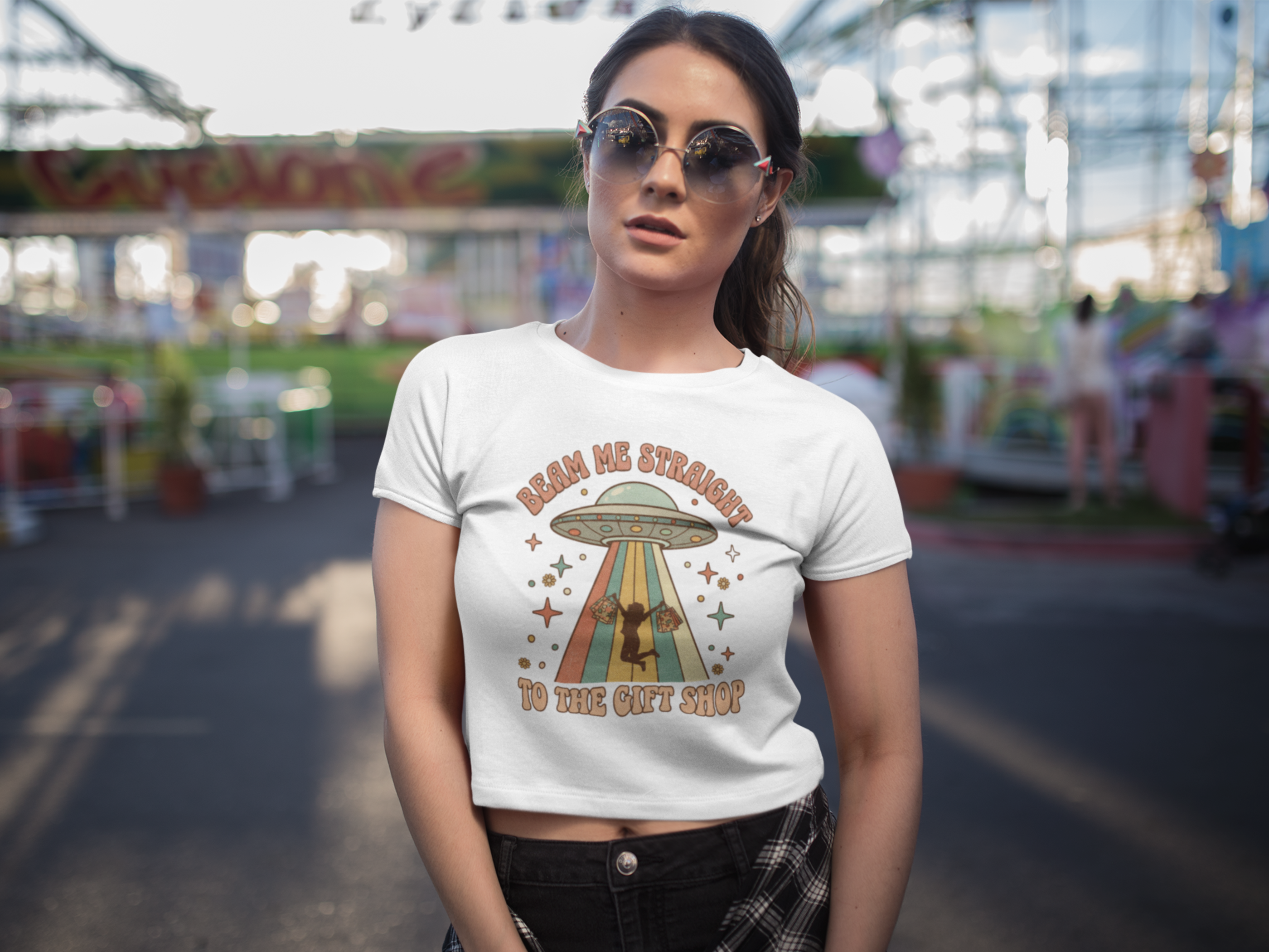 Beam Me Straight to the Gift Shop Tee