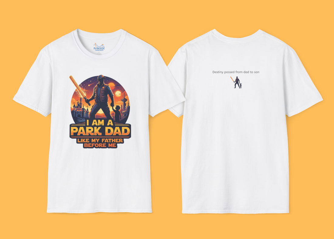 Park Dad Like My Father Before Me Shirt – Theme Park Dad Tee
