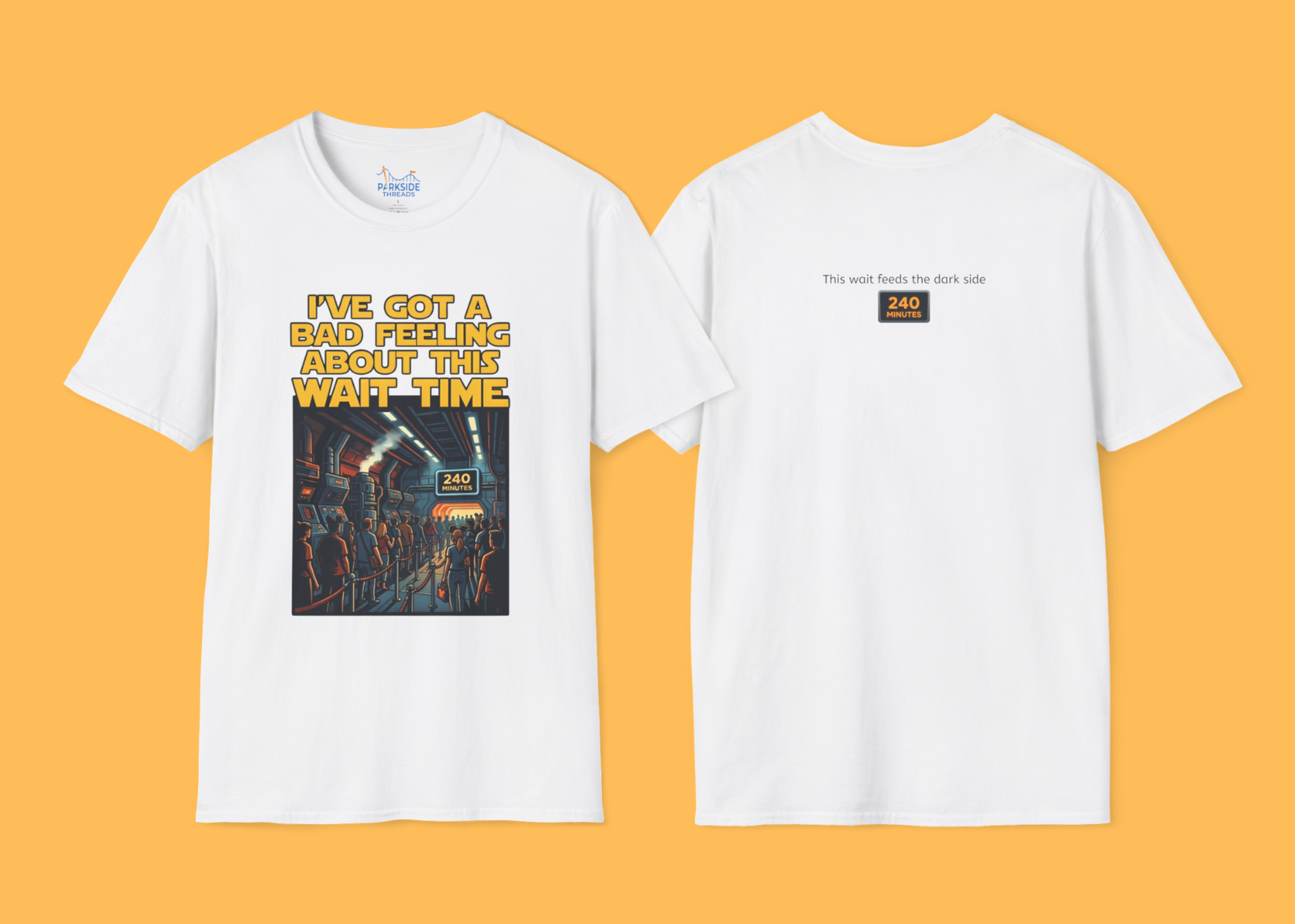 Bad Feeling About This Wait Time Theme Park Shirt