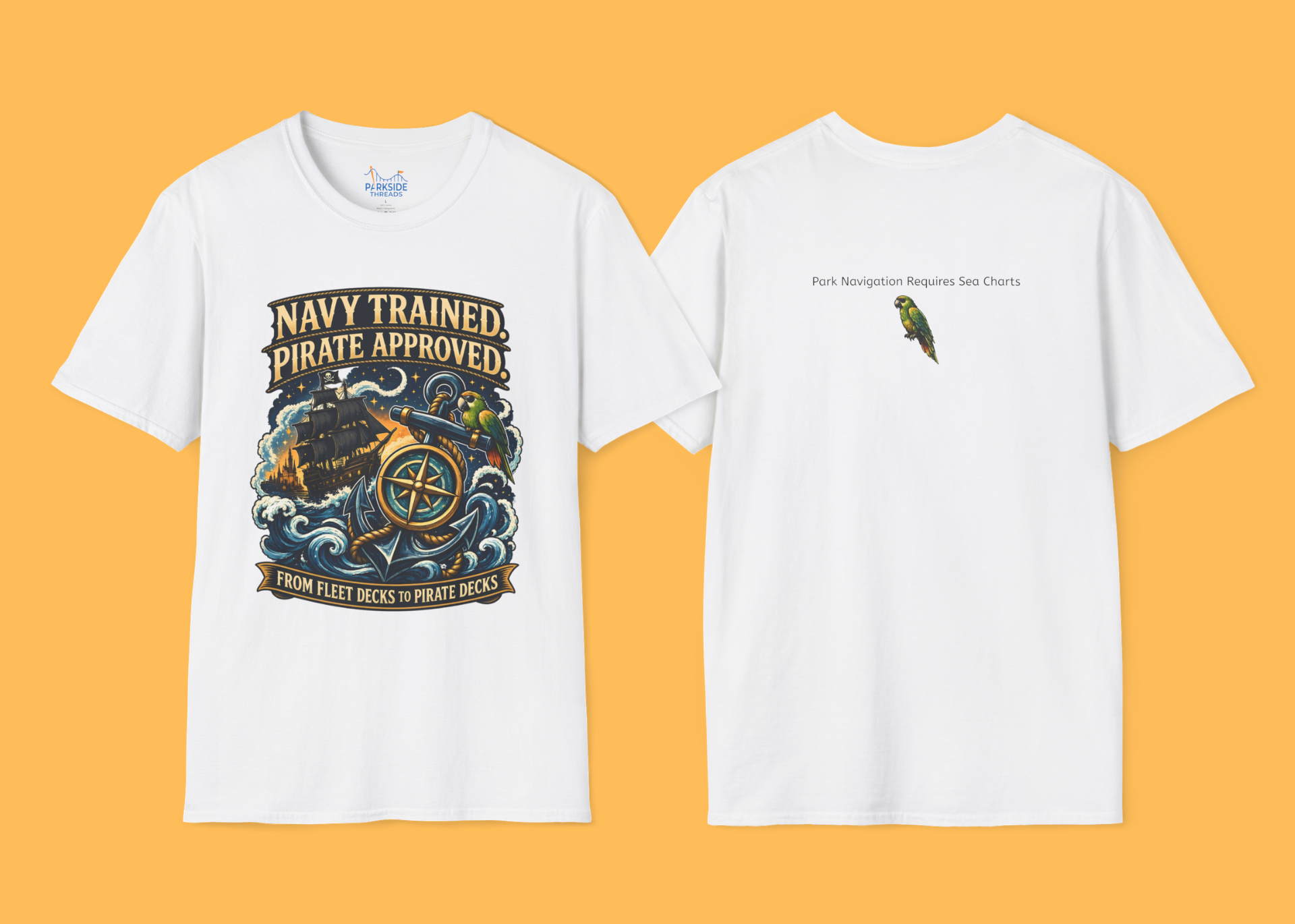 Navy Trained Pirate Approved Shirt