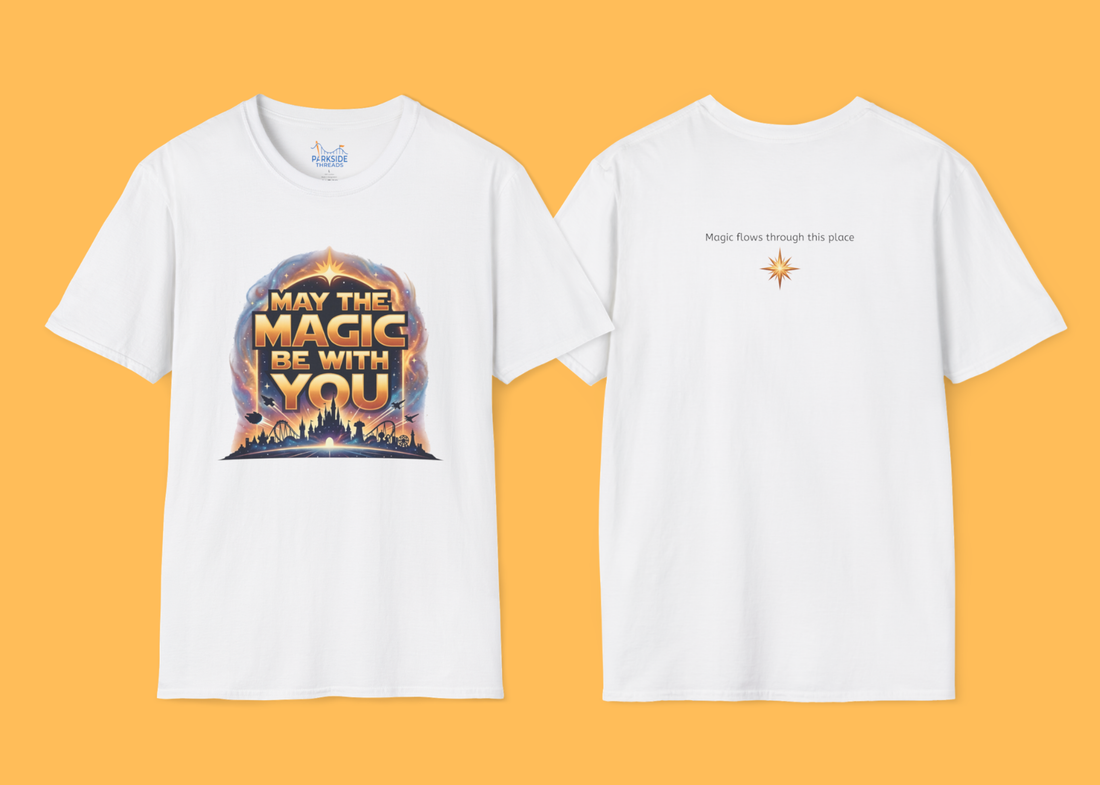 May the Magic Be With You Star Wars Theme Park Shirt