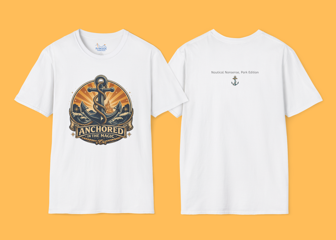Anchored in the Magic Navy Shirt