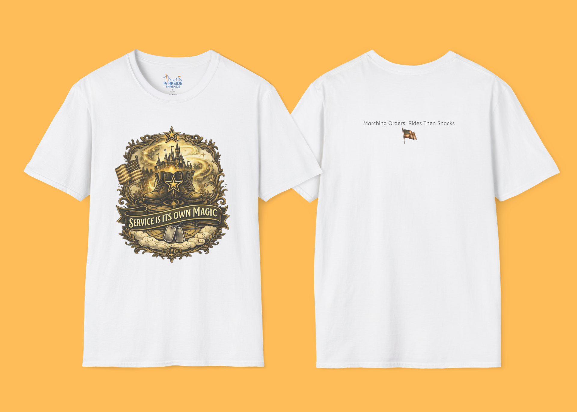 Service Is Its Own Magic Army Shirt