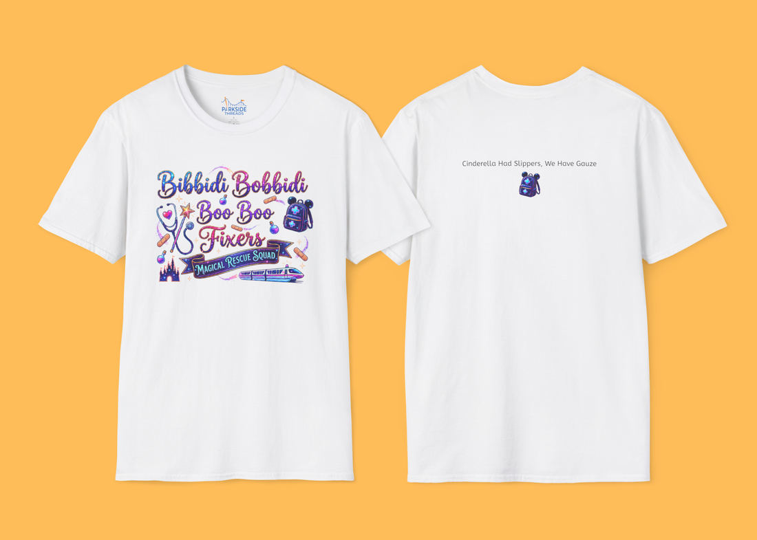 Bibbidi Bobbidi Boo Boo Fixers Magical Rescue Squad T-Shirt