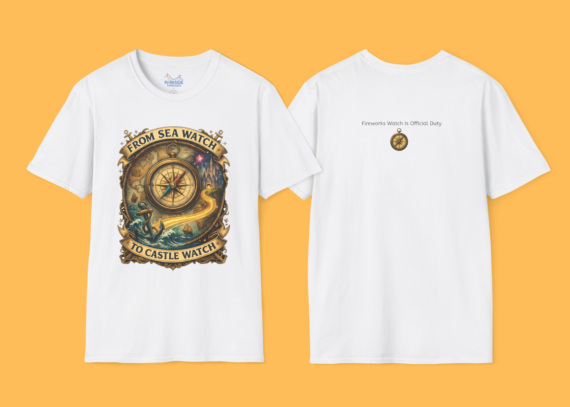 From Sea Watch to Castle Watch Navy Shirt