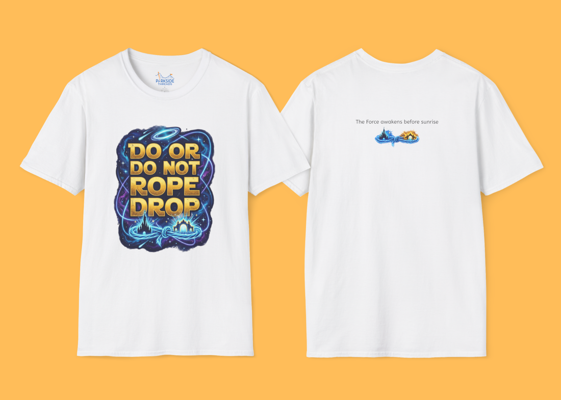 Do or Do Not Rope Drop Star Wars Theme Park Shirt