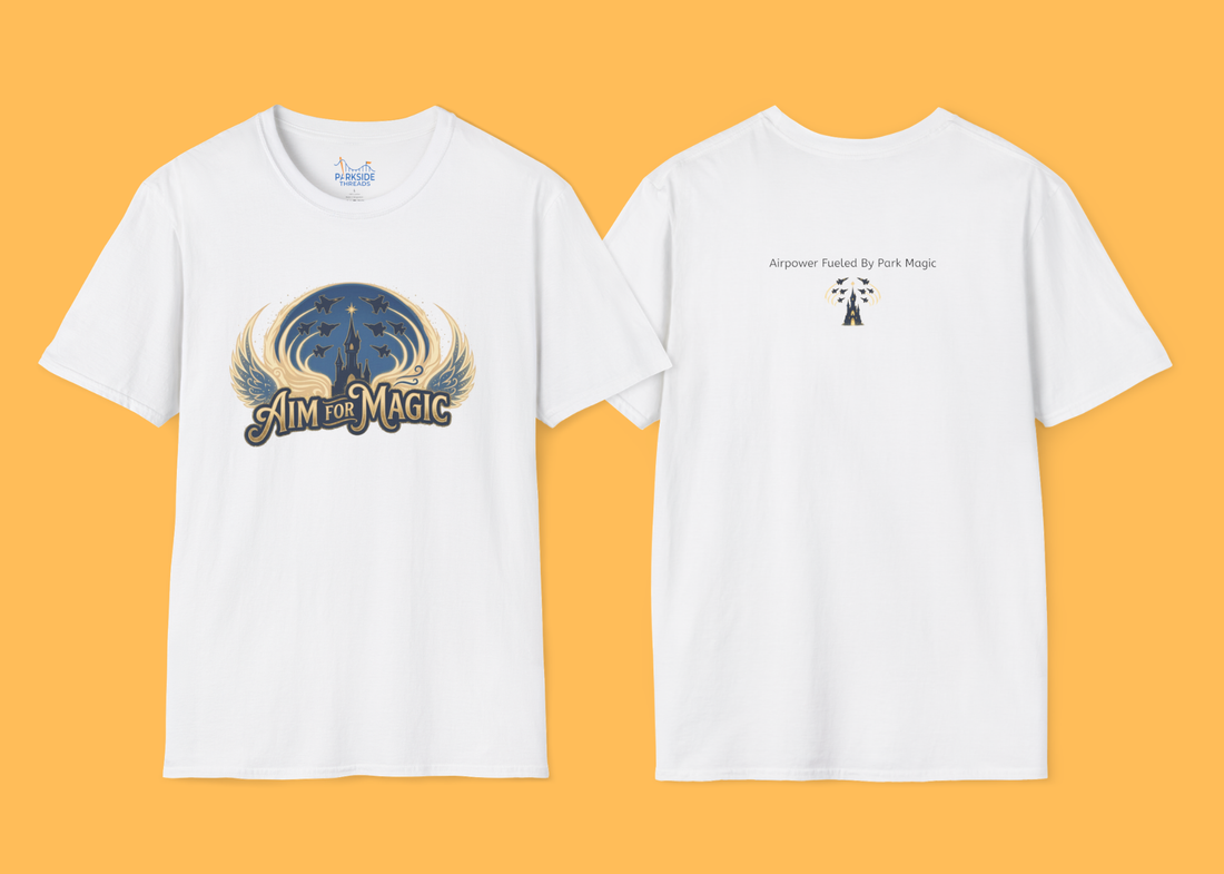 Aim for Magic Air Force Inspired Theme Park T-Shirt
