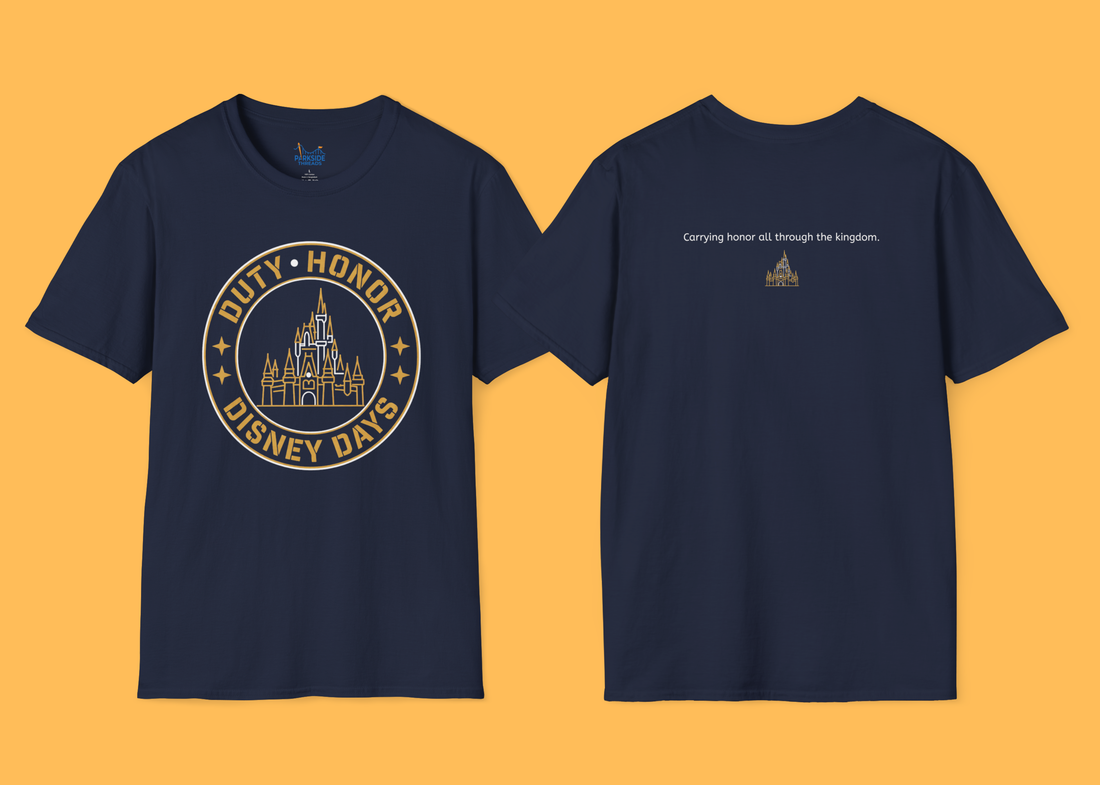 Duty Honor Disney Days Veteran Theme Park Shirt, Military Family Vacation Tee, Patriotic Park Gift