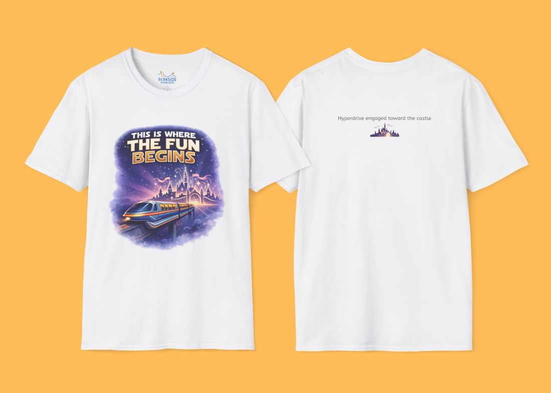 This Is Where the Fun Begins Star Wars Theme Park Shirt