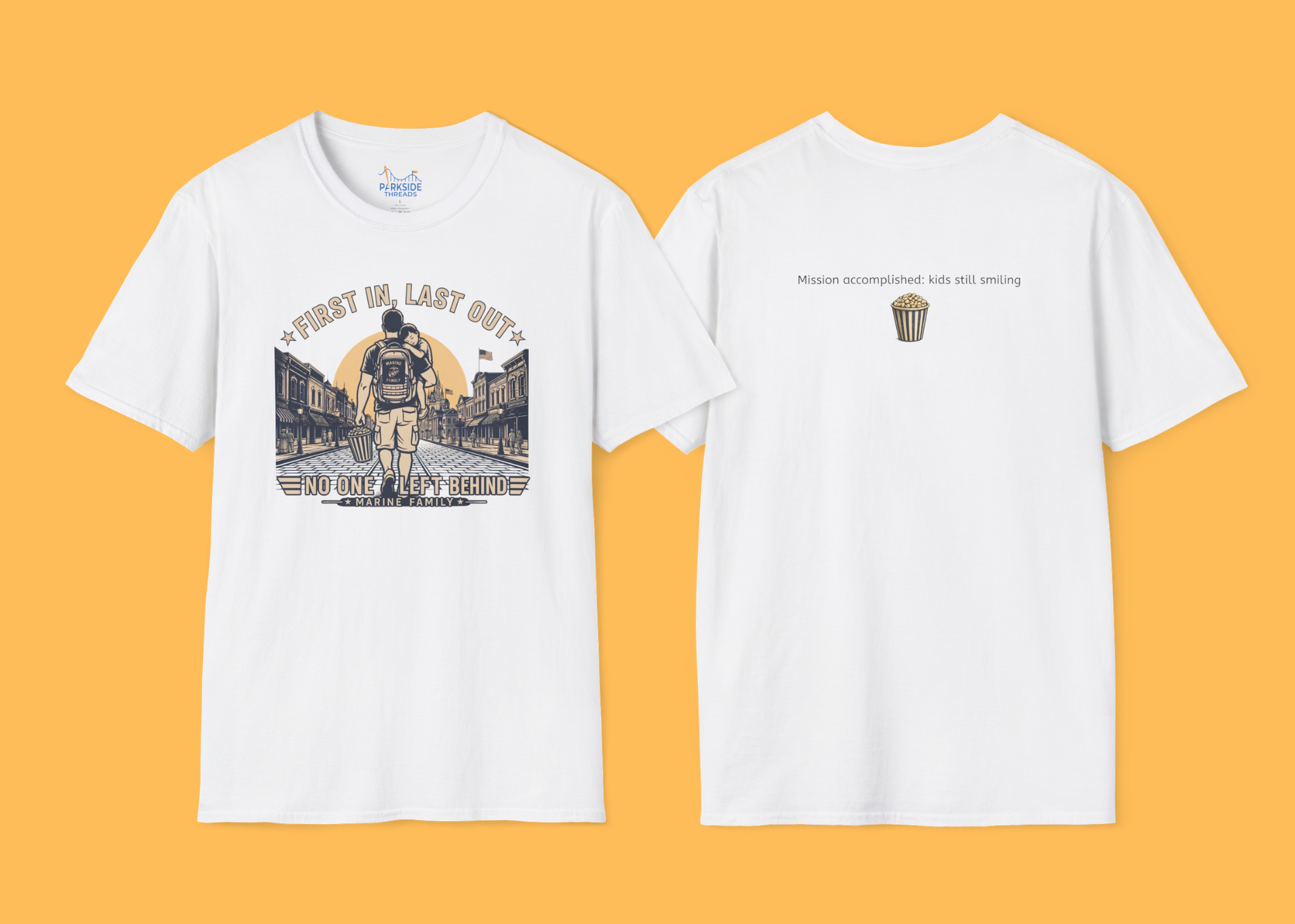 First In Last Out Marine Family Shirt
