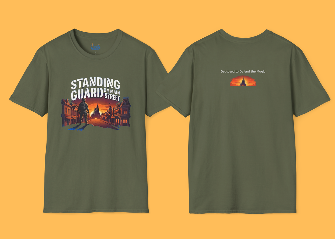 Standing Guard on Main Street Veteran Shirt