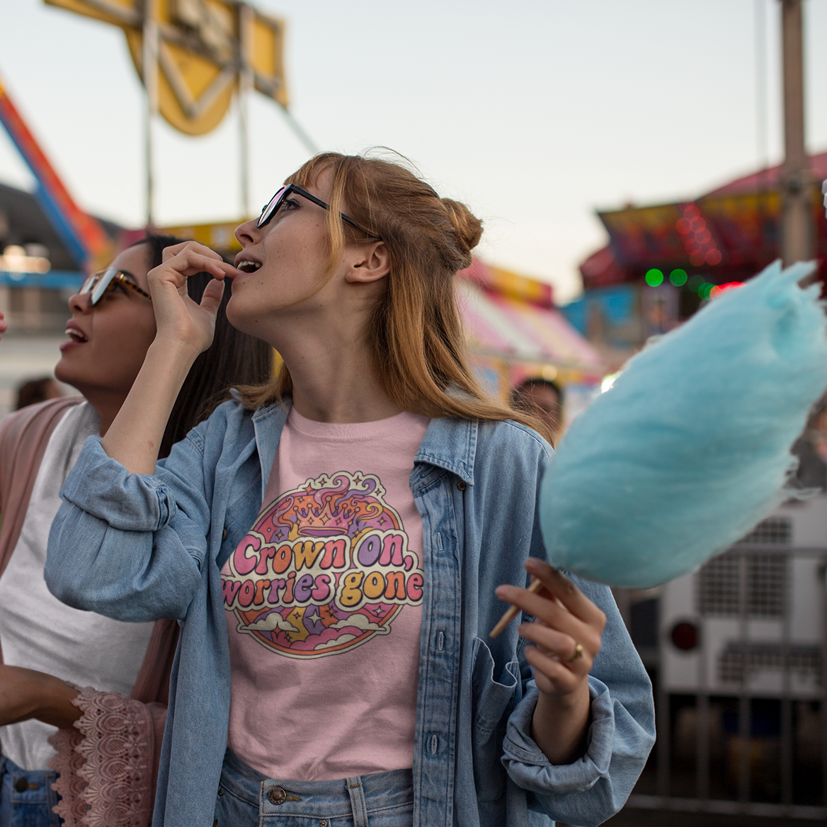 Crown On. Worries Gone.