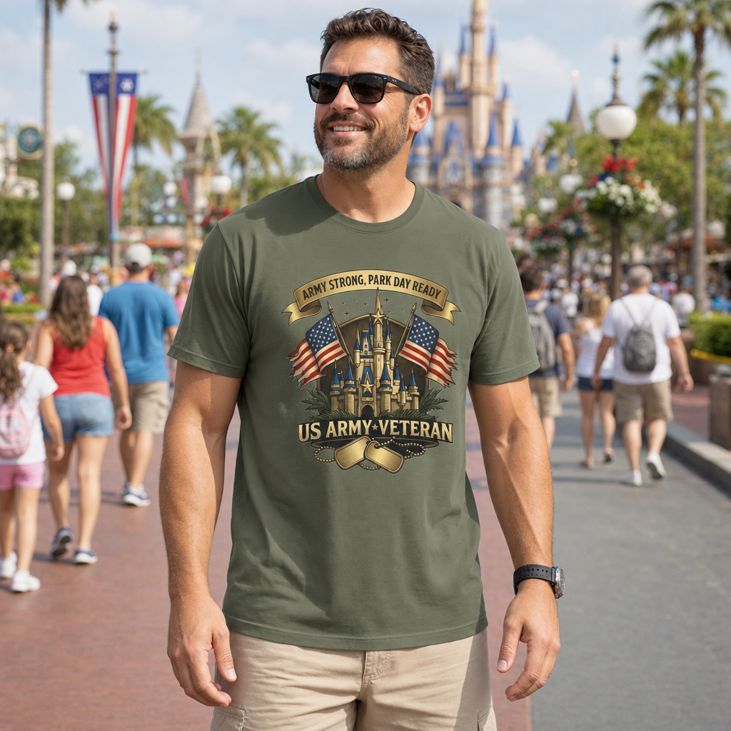 Army Strong Park Day Ready Veteran Shirt