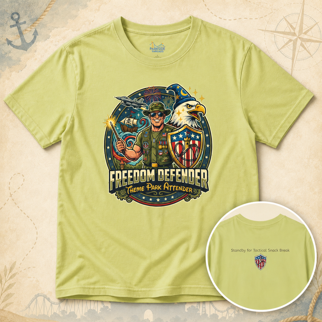 Freedom Defender Theme Park Attender