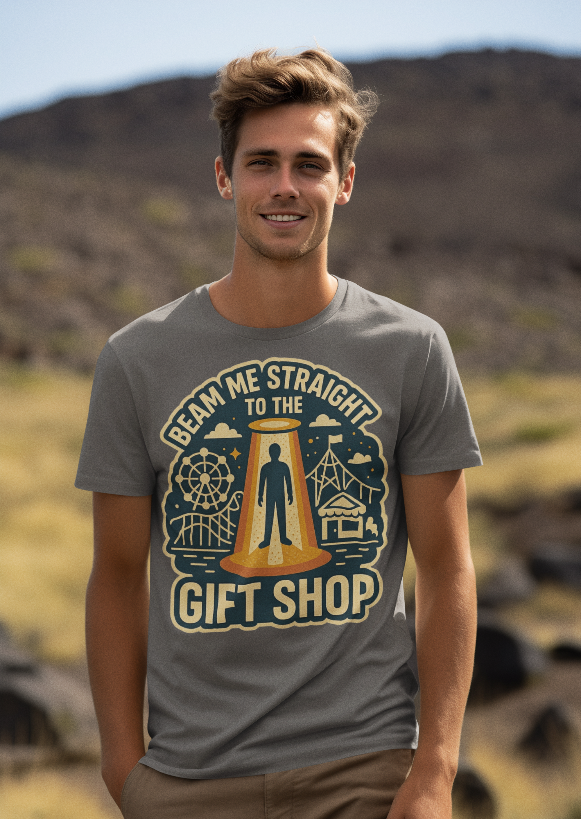 Beam Me Straight to the Gift Shop Tee