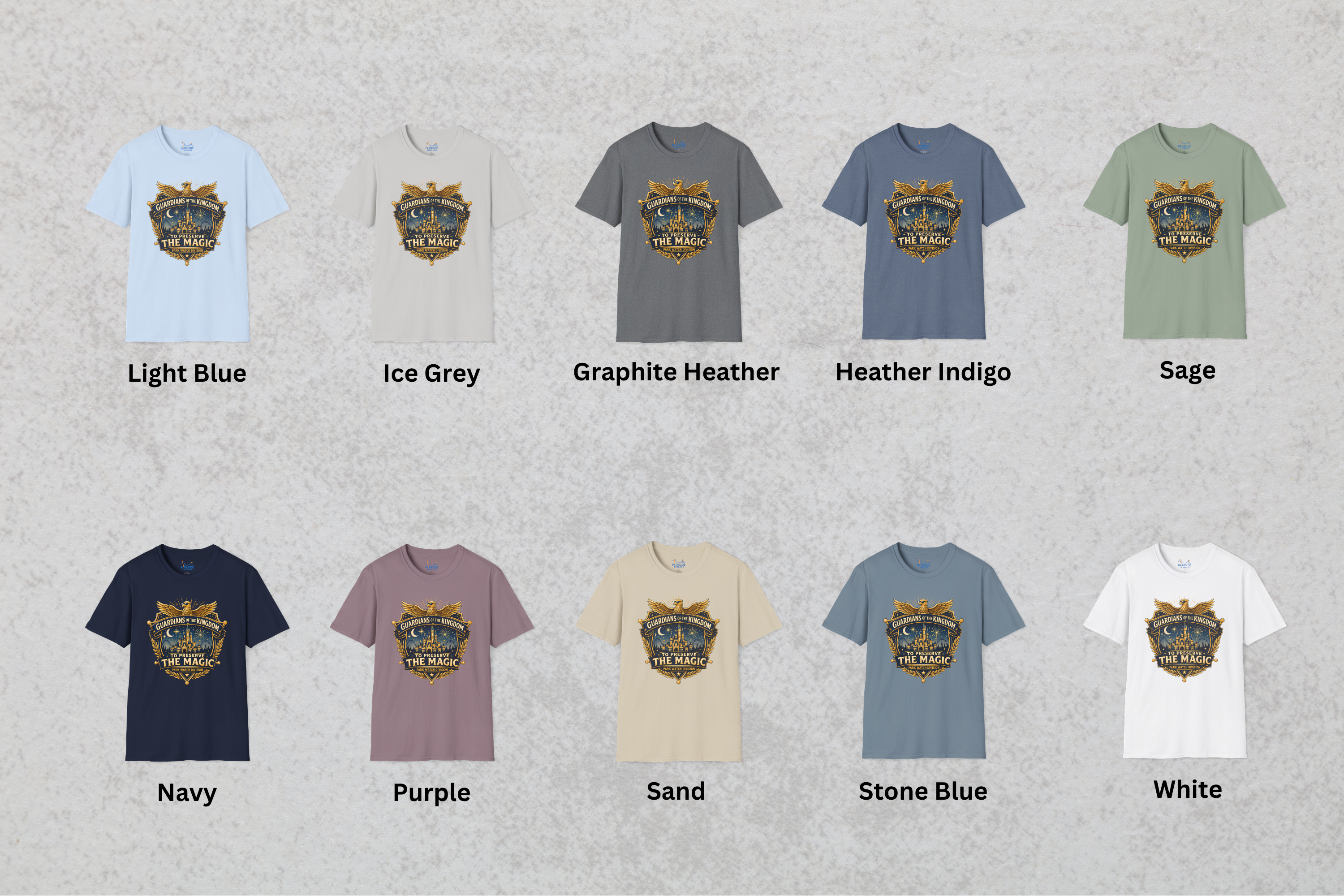 Guardians of the Kingdom Police Officer Theme Park Shirt, Off Duty Cop Vacation Tee, Law Enforcement Gift
