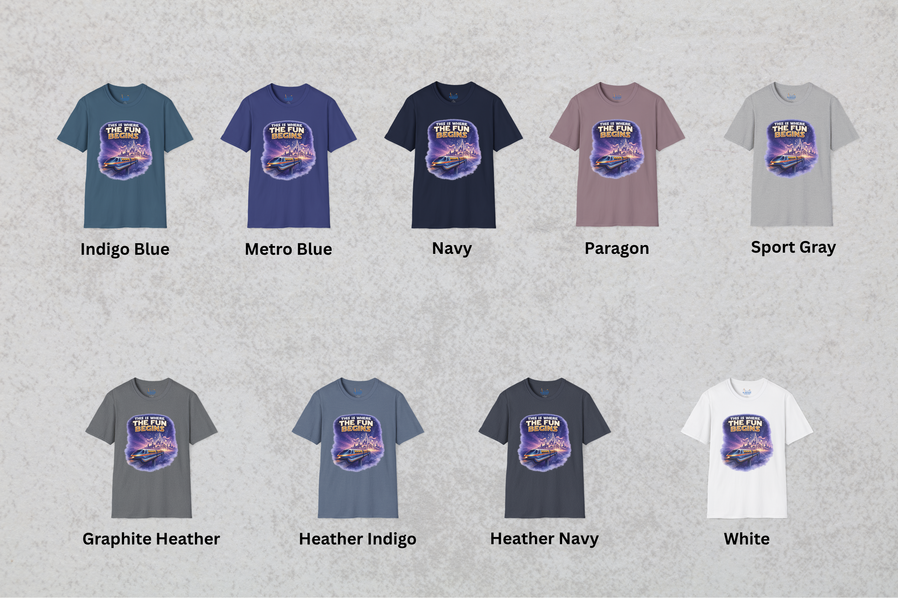 This Is Where the Fun Begins Star Wars Theme Park Shirt