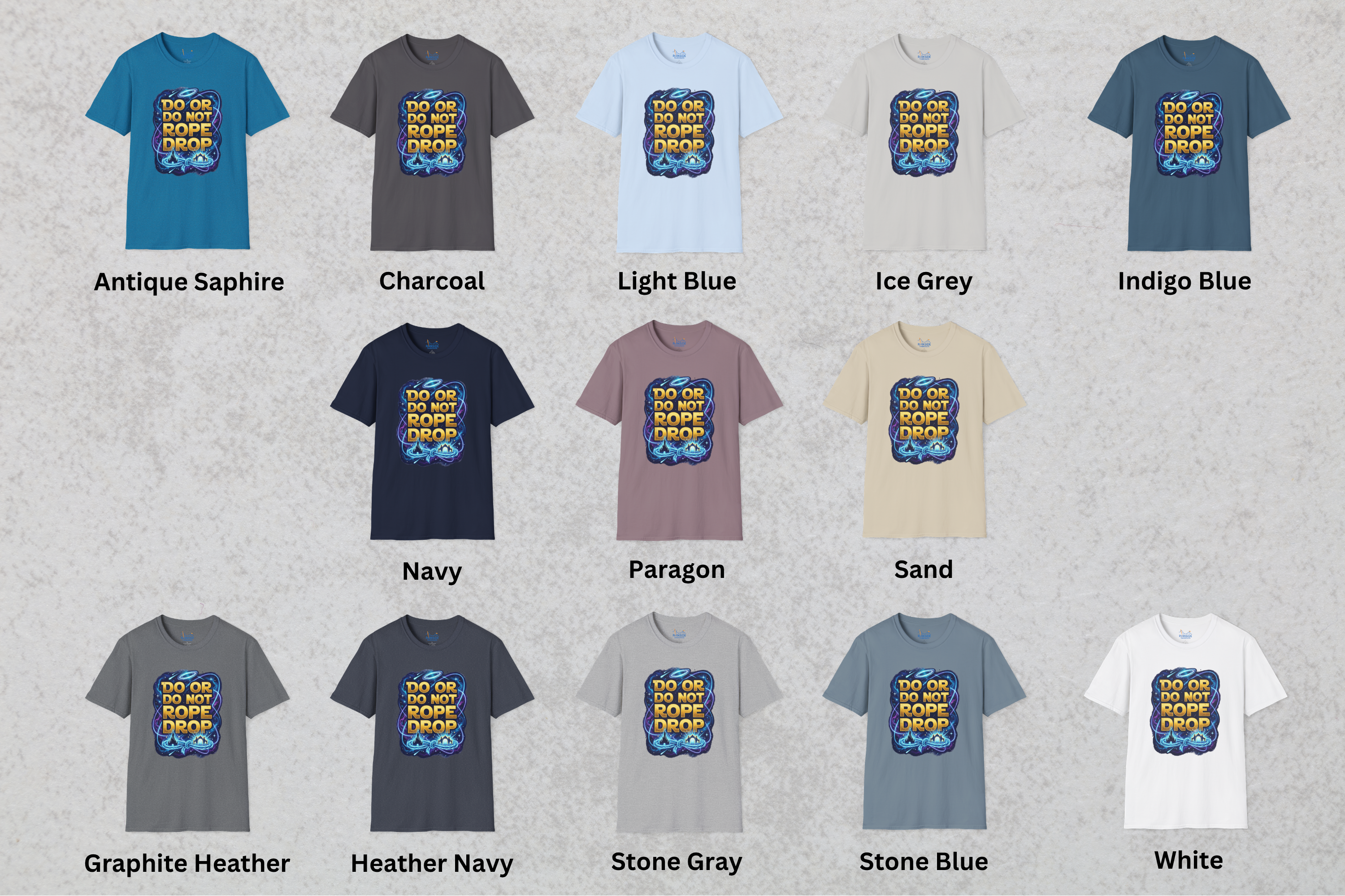 Do or Do Not Rope Drop Star Wars Theme Park Shirt