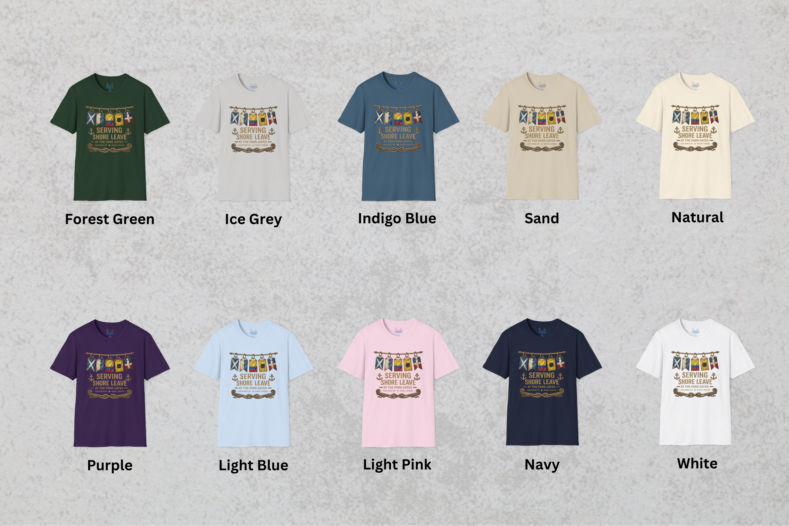Serving Shore Leave Navy Park Shirt