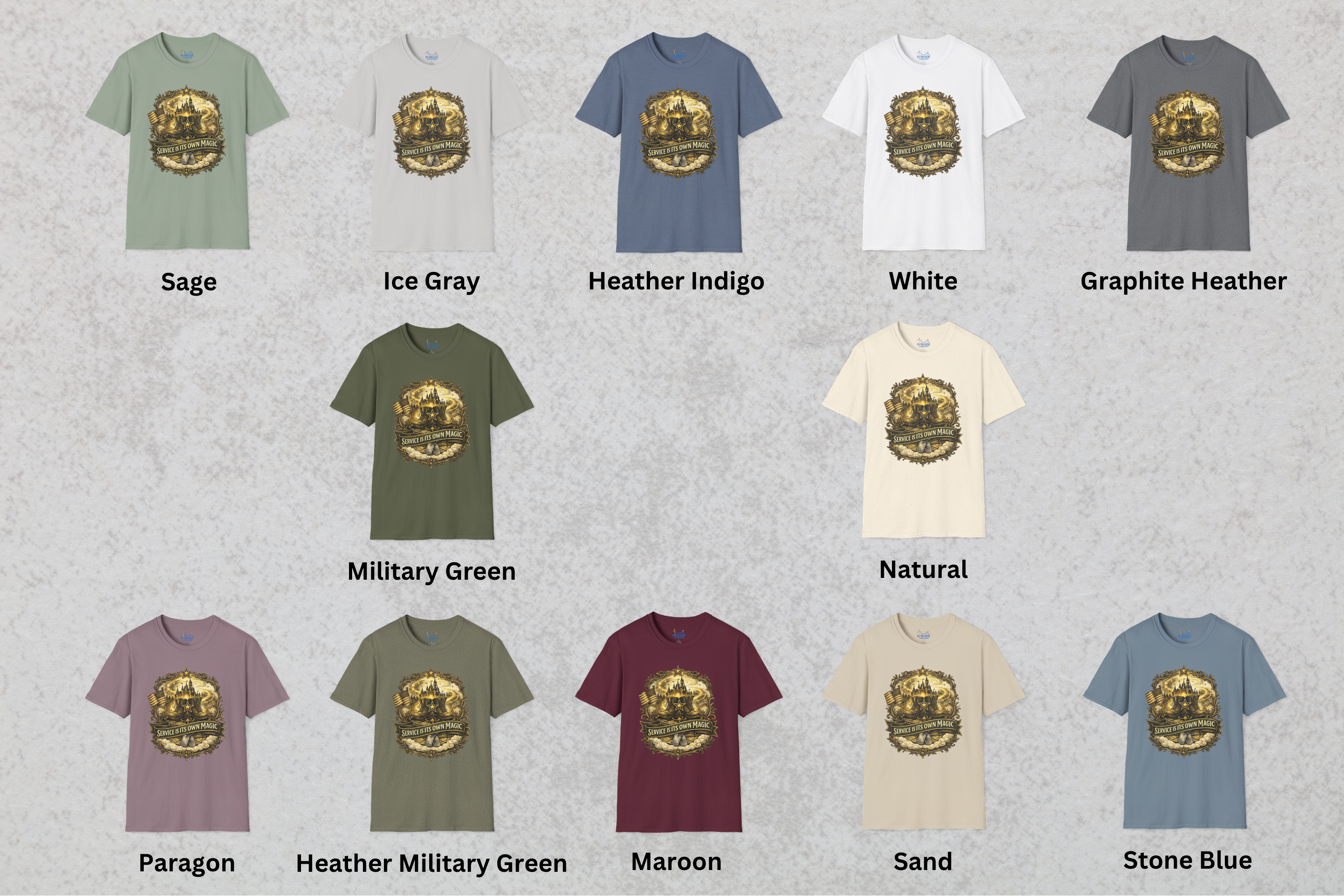 Service Is Its Own Magic Army Shirt