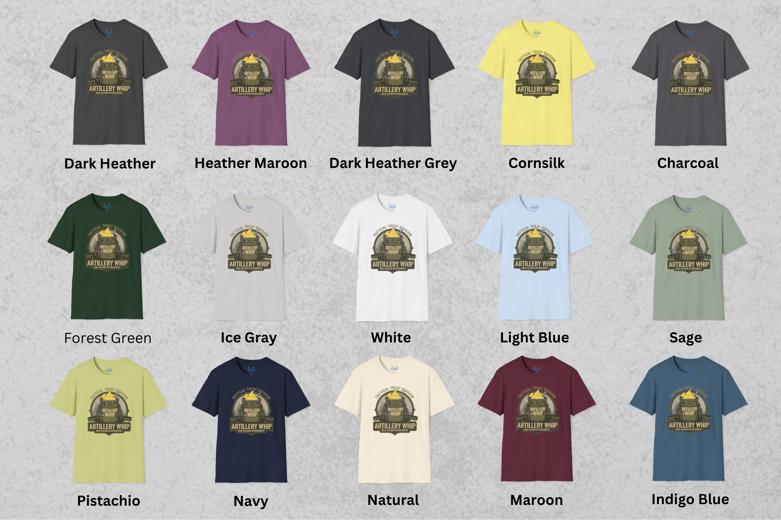 Artillery Whip Army Snack Shirt – Funny Military Theme Park Tee