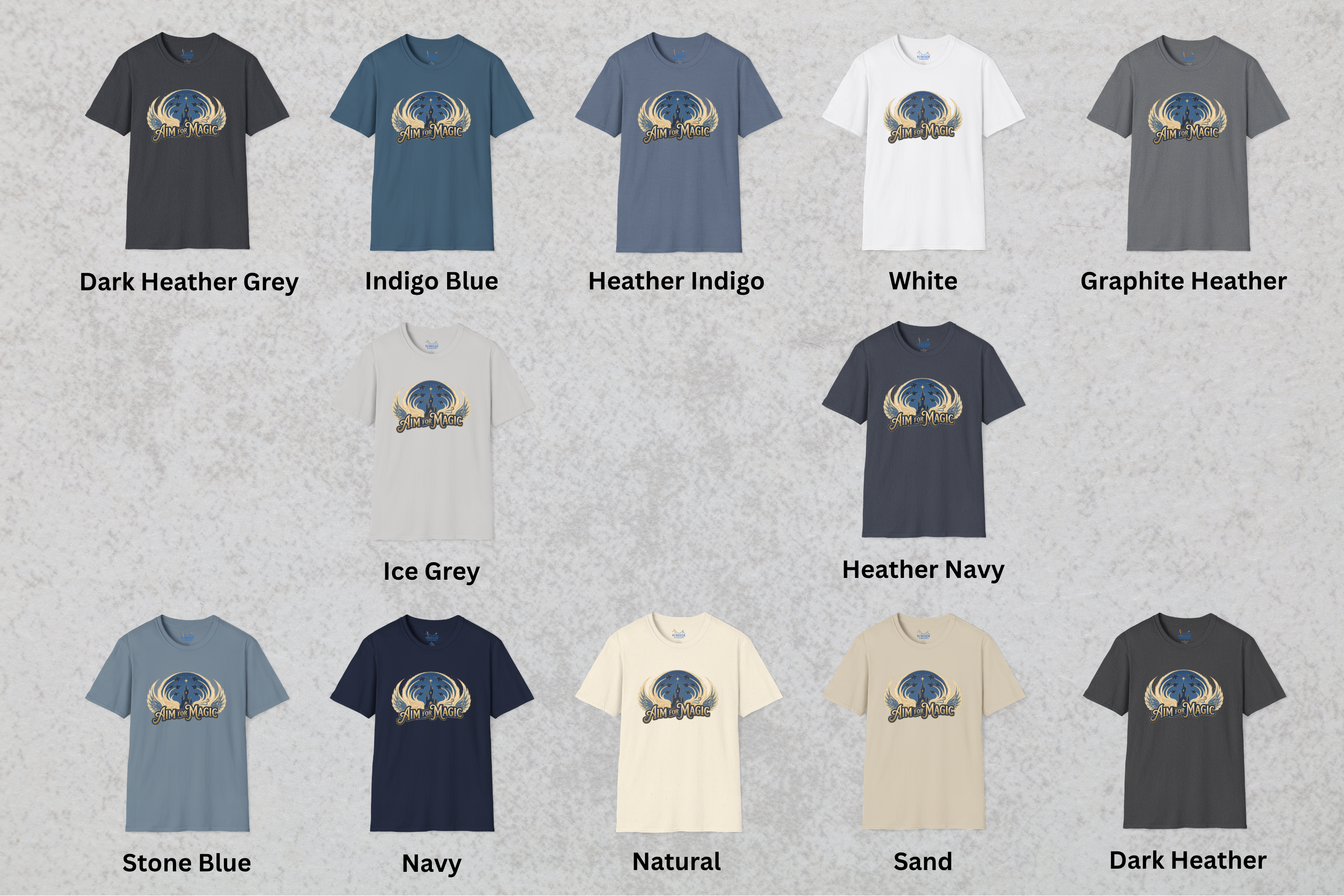 Aim for Magic Air Force Inspired Theme Park T-Shirt