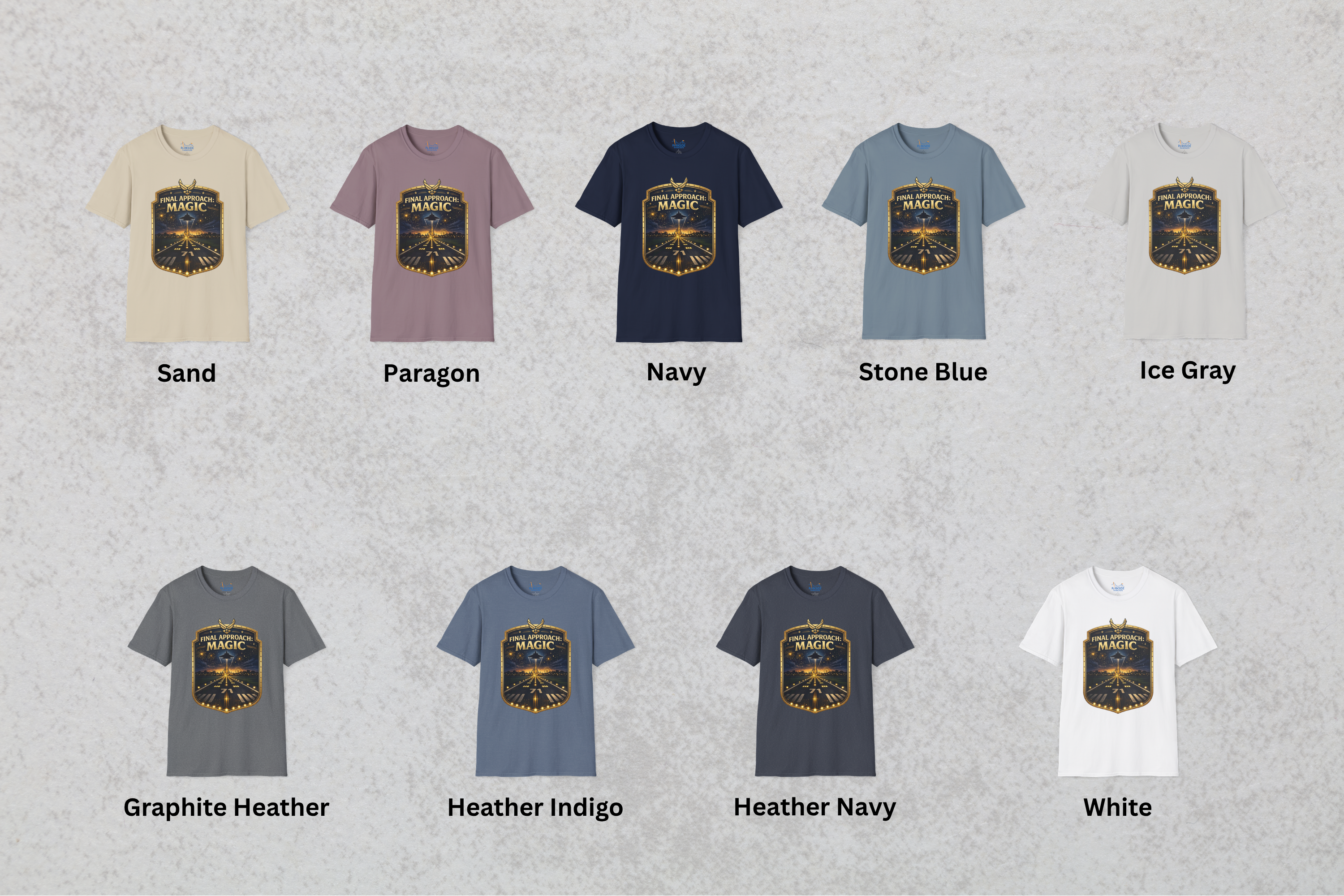Final Approach Magic Air Force Theme Park T-Shirt