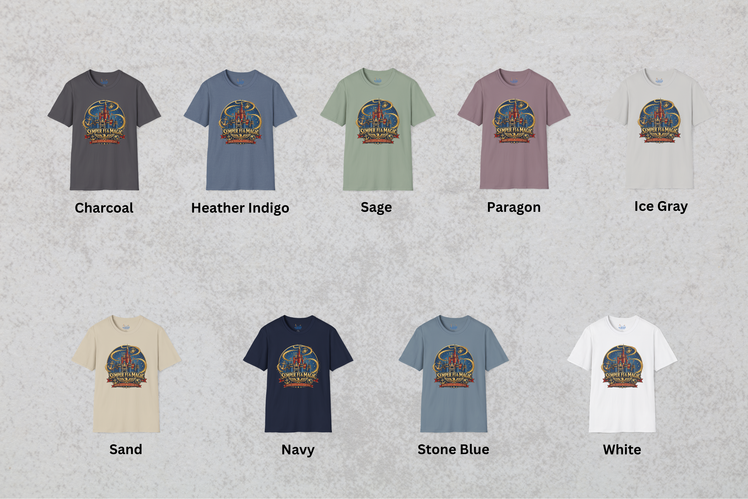 Semper Fi & Magic Marine Family Shirt