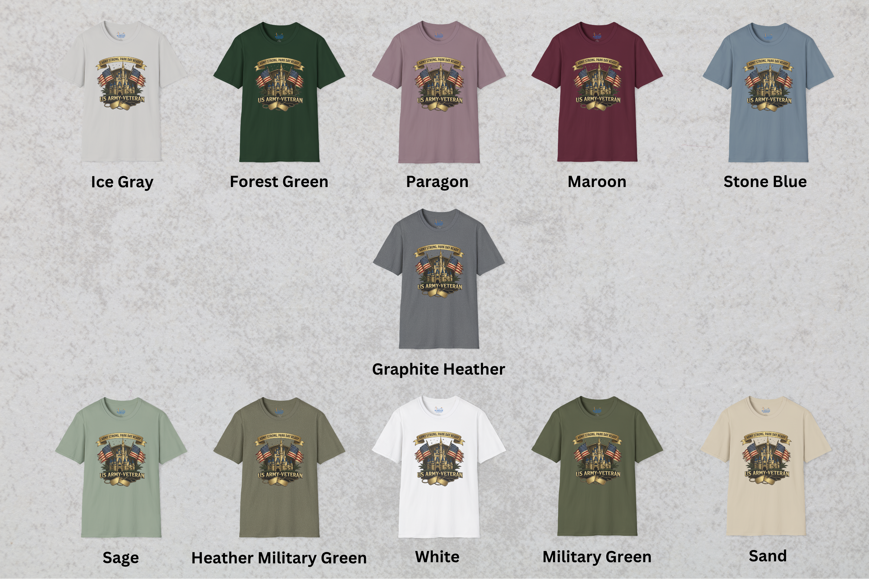 Army Strong Park Day Ready Veteran Shirt