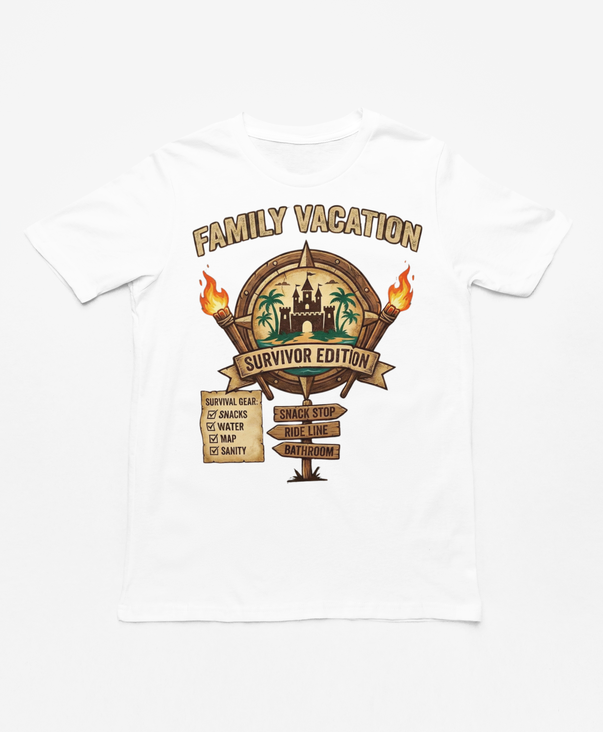 Family Vacation Survivor Tee