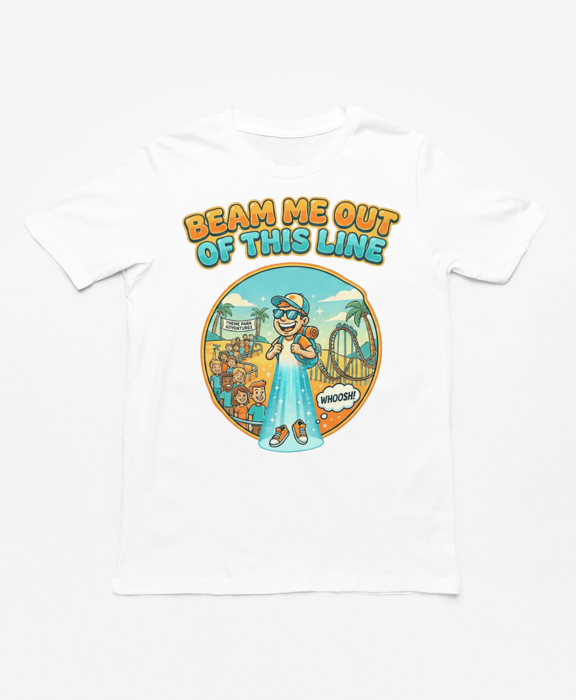 Beam Me Out of This Line Tee