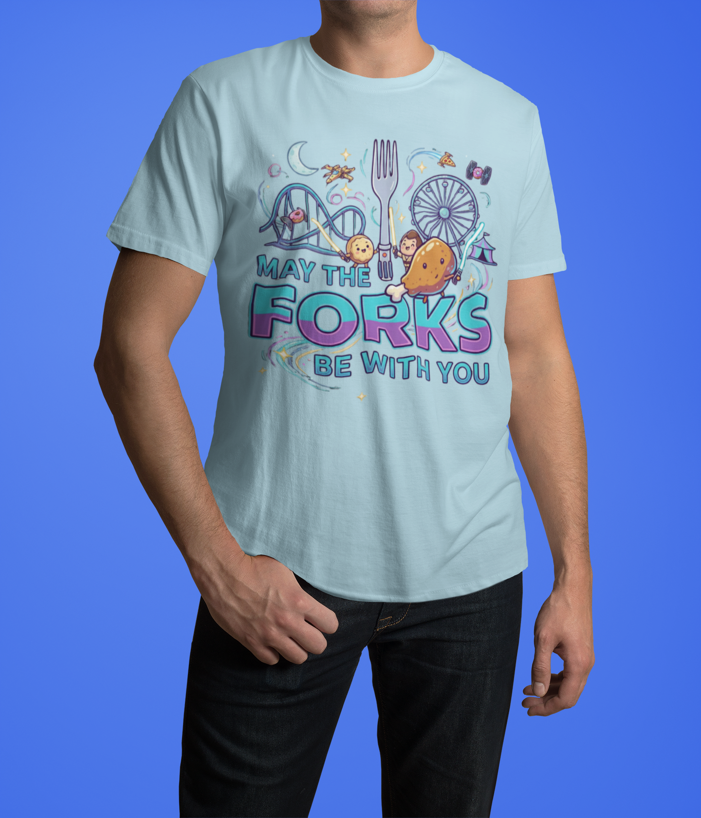 May the Forks Be With You Tee