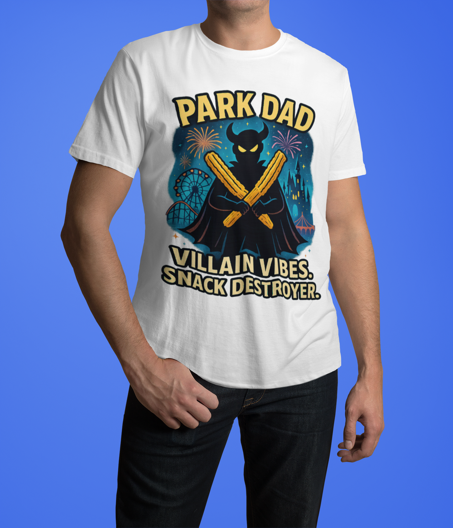 Villain Vibes. Snack Destroyer. Tee