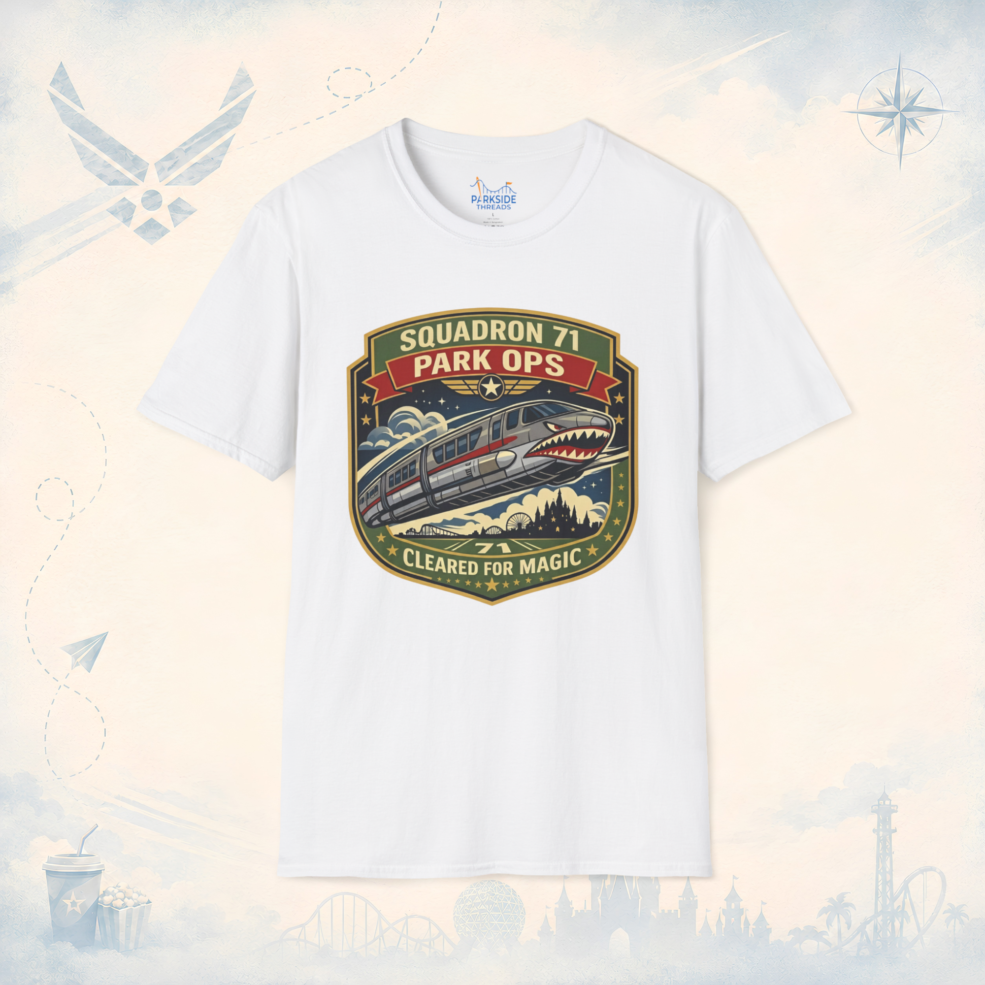 Cleared for Magic Air Force Park Ops T-Shirt