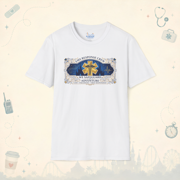 We Safeguard The Adventure EMS First Responder Theme Park T-Shirt