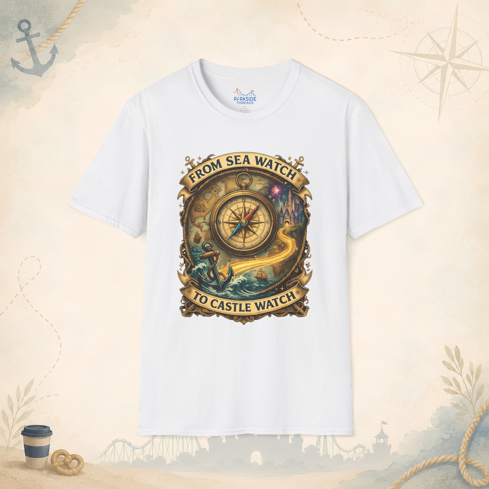 From Sea Watch to Castle Watch Navy Shirt