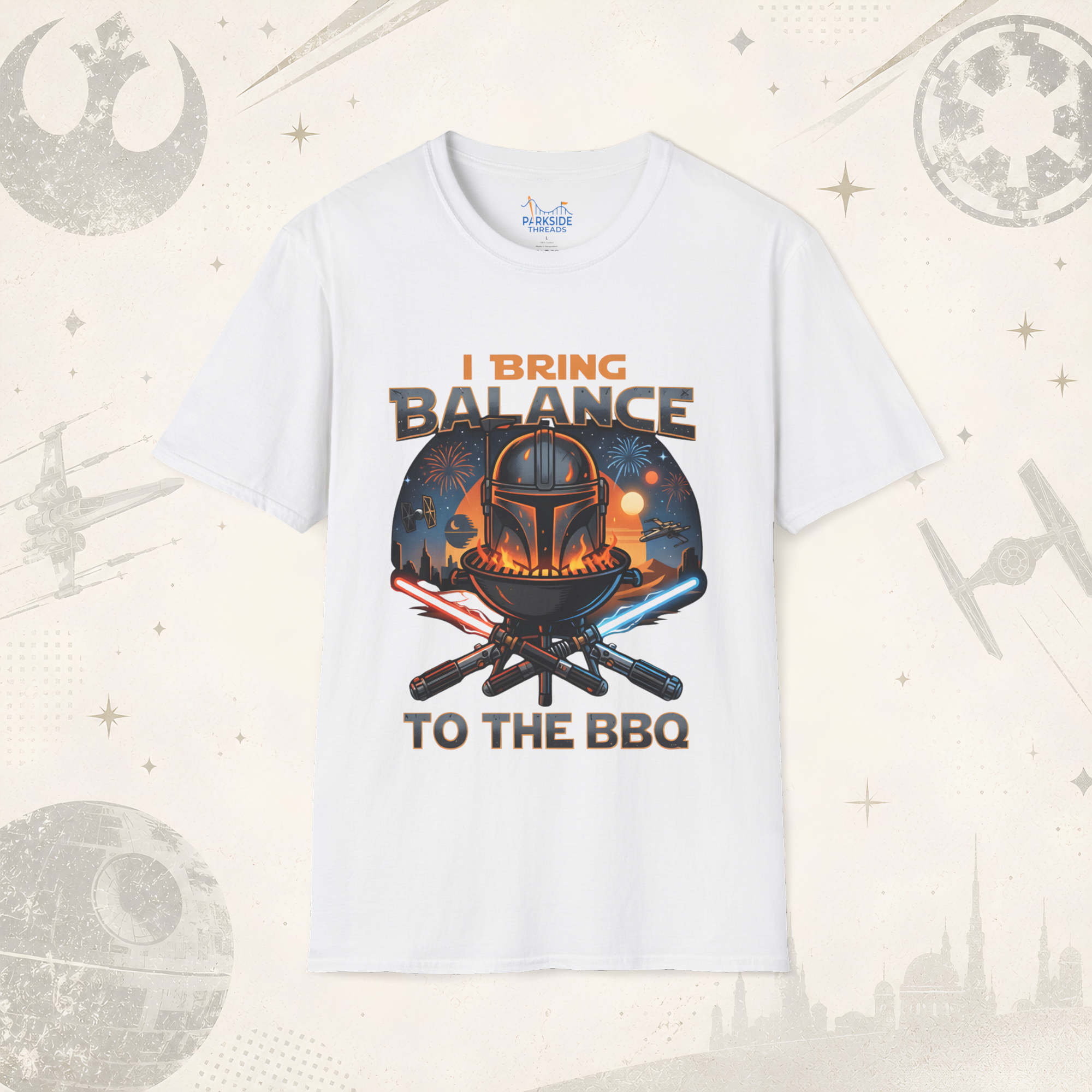 I Bring Balance To The BBQ Park Dad Shirt – Funny BBQ Dad Tee