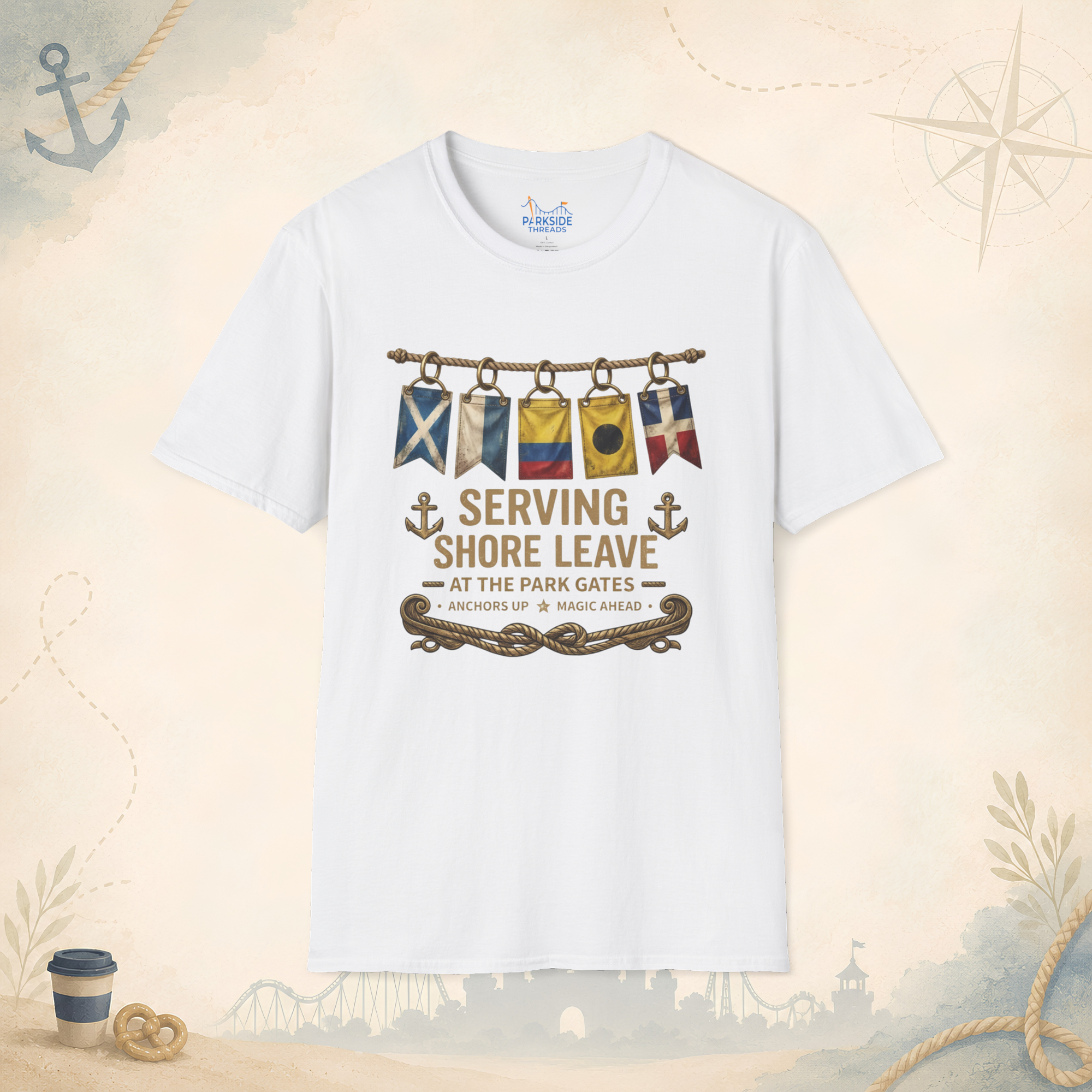 Serving Shore Leave Navy Park Shirt